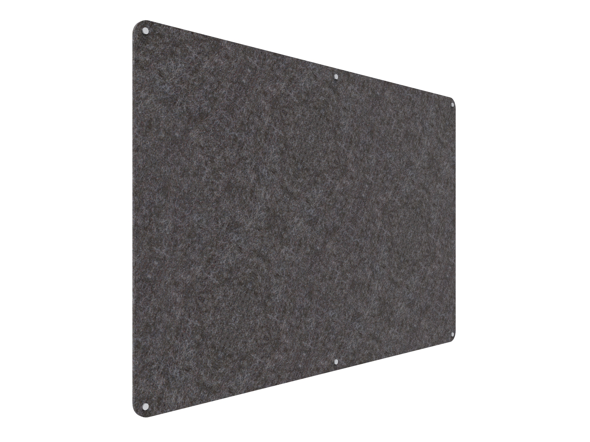 Acouline Frameless Pinboard - 1800mm x 1200mm x 12mm T - in Char 040 - Image 2