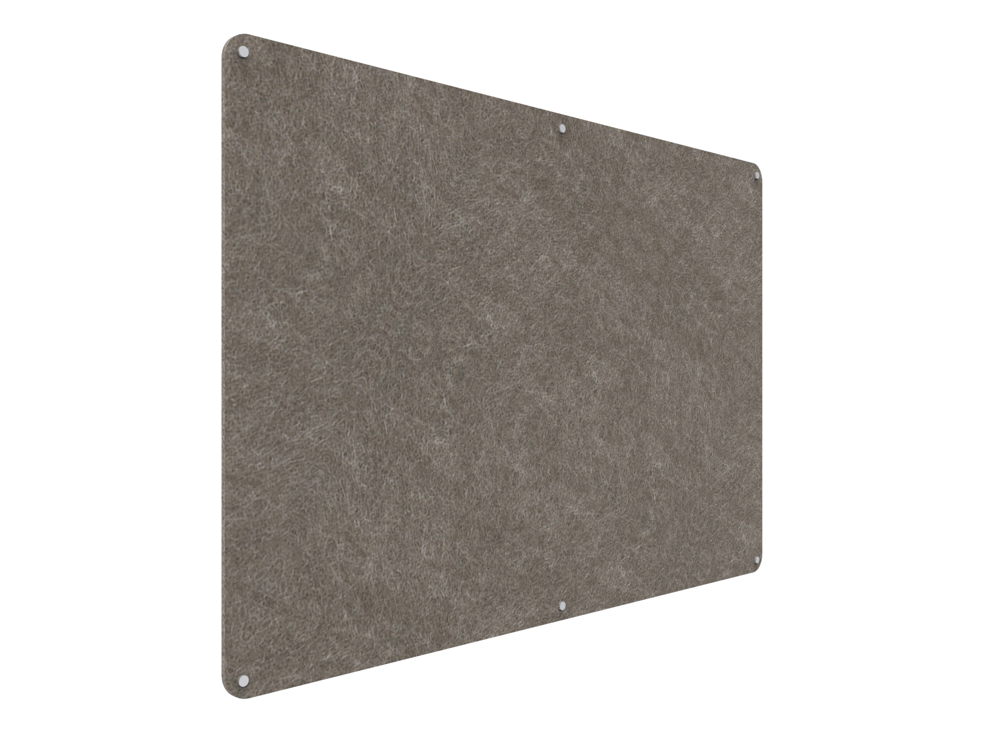 Acouline Frameless Pinboard - 1800mm x 1200mm x 12mm T - in Drift 130 - Image 2