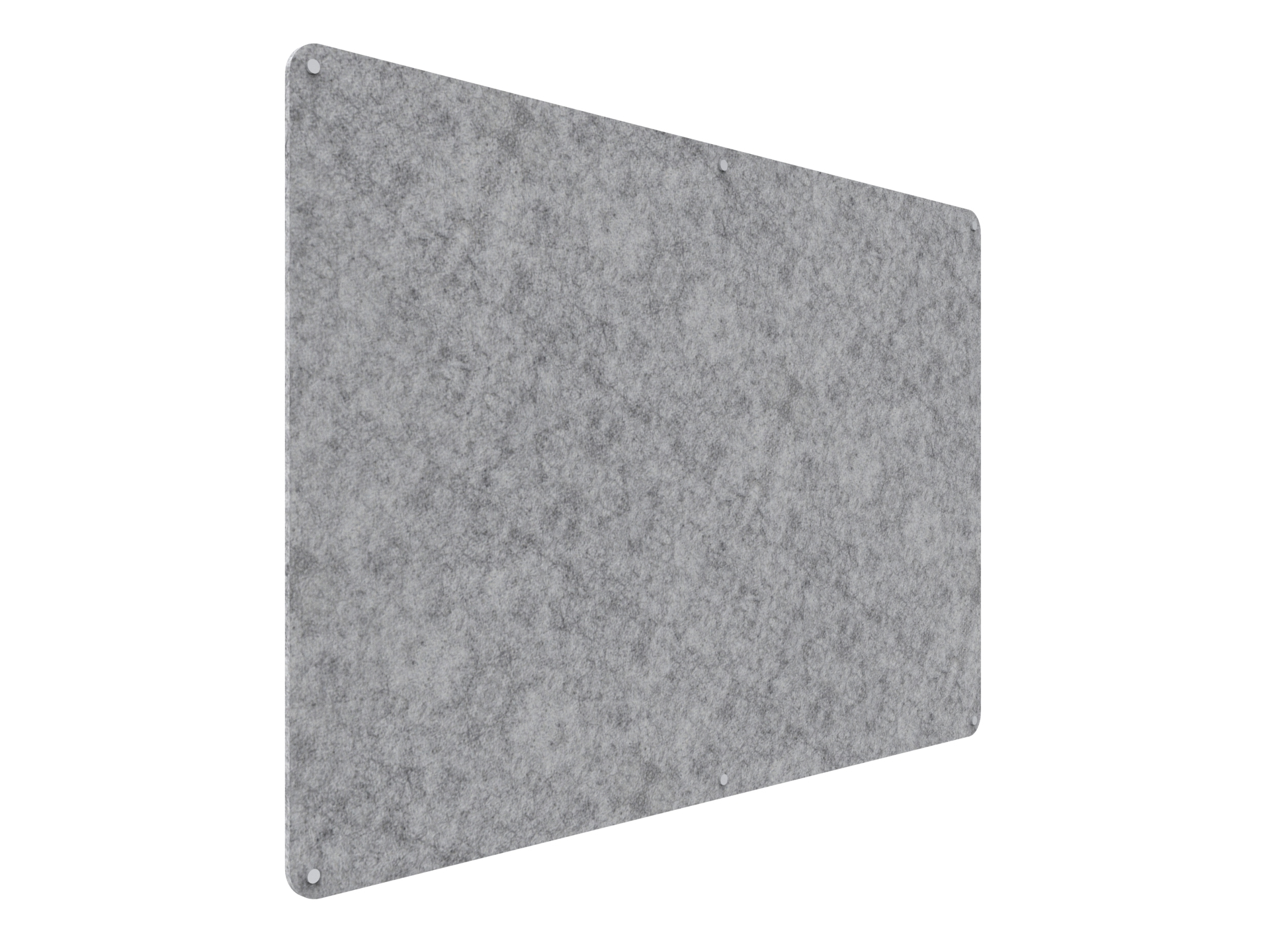 Acouline Frameless Pinboard - 1800mm x 1200mm x 12mm T - in Flint 030 - Image 2