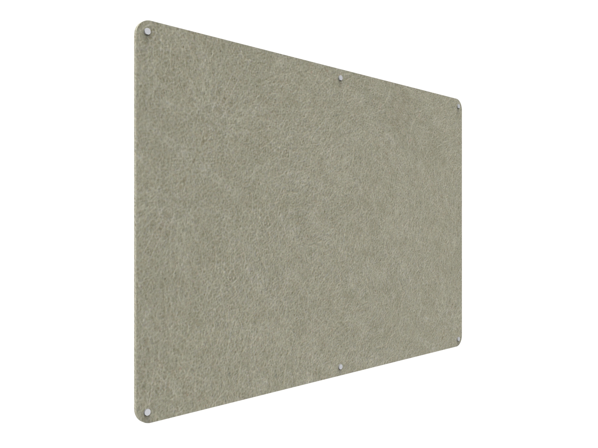 Acouline Frameless Pinboard - 1800mm x 1200mm x 12mm T - in Moss 090 - Image 2