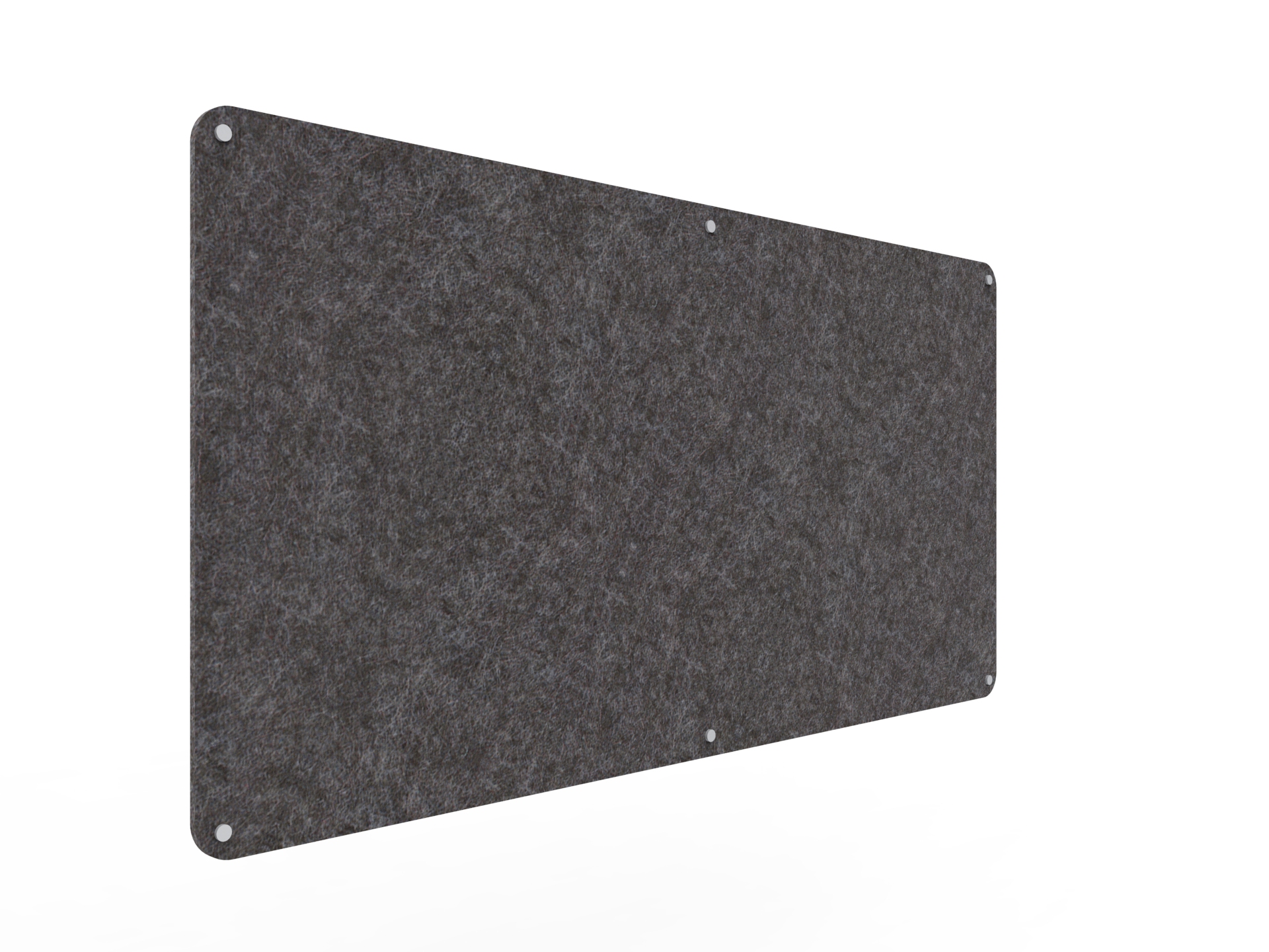 Acouline Frameless Pinboard - 1800mm x 900mm x 12mm T - in Char 040 - Image 2
