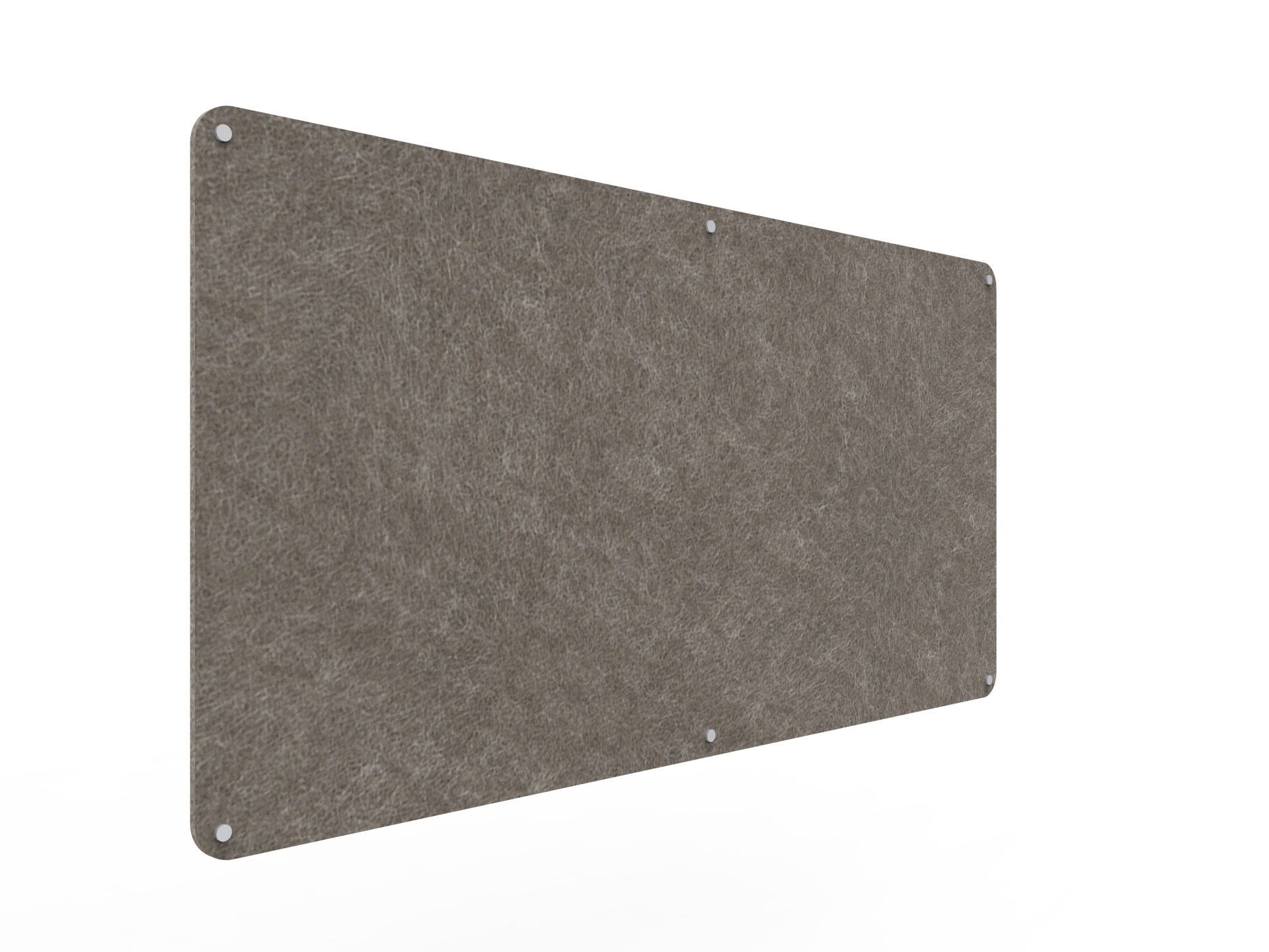 Acouline Frameless Pinboard - 1800mm x 900mm x 12mm T - in Drift 130 - Image 2