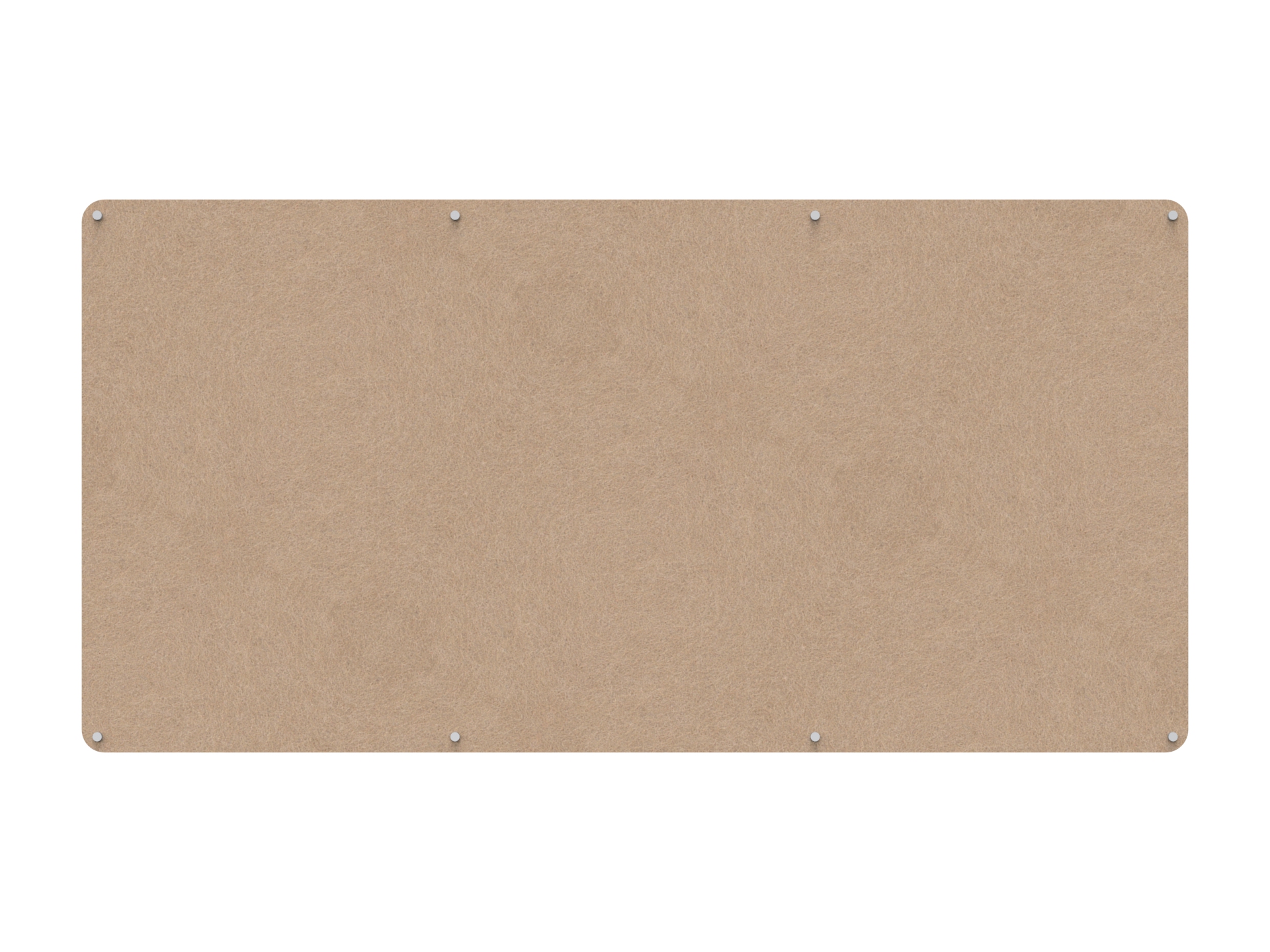 Rapidline Acouline Frameless Pinboard – Clay 370 | 2400×1200mm × 12mm | NRC 0.85 | 10-Year Warranty