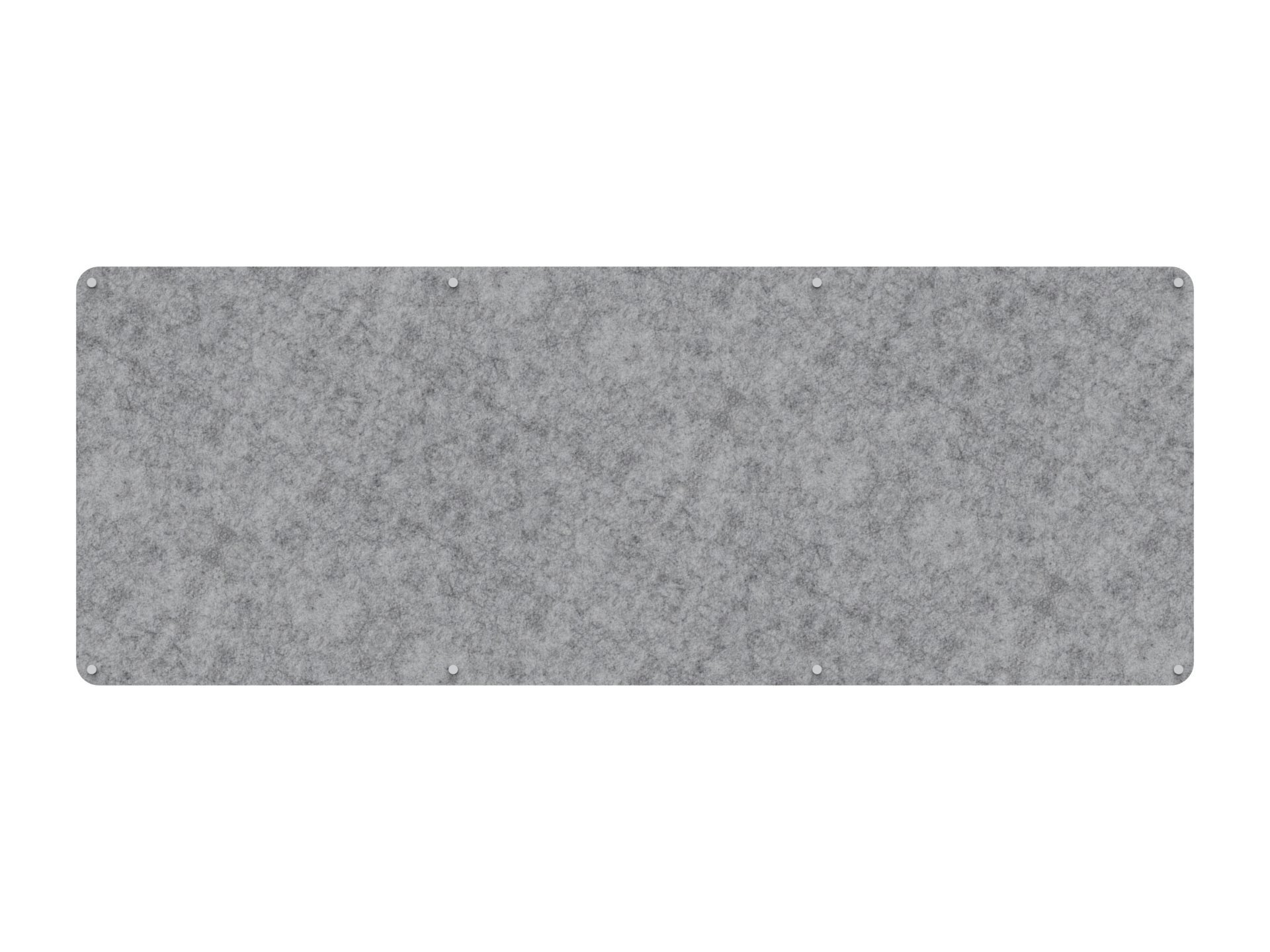 Rapidline Acouline Frameless Pinboard 2400 × 900 mm – Flint 030 | 12 mm PET Acoustic Panel