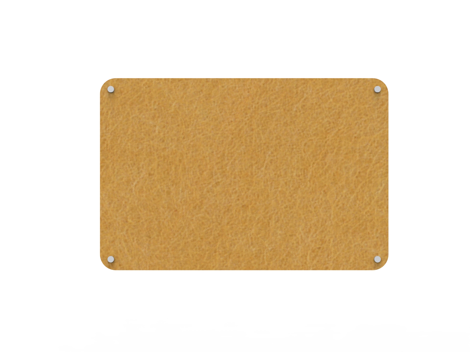 Acouline Frameless Pinboard - 900mm x 600mm x 12mm T - in Reed 320