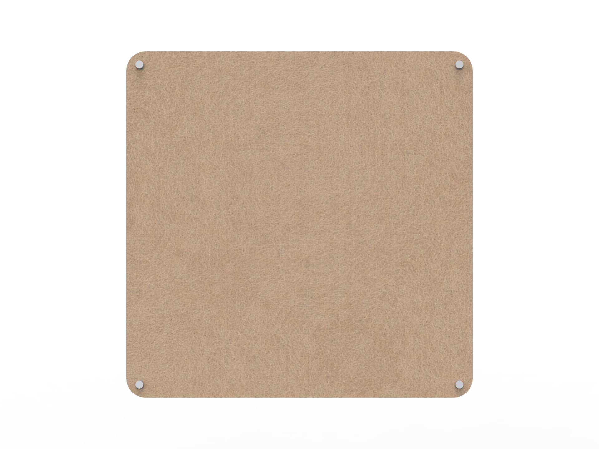 Rapidline Acouline Frameless Pinboard – Clay 370 | 900×900mm × 12mm | NRC 0.85 | 10-Year Warranty