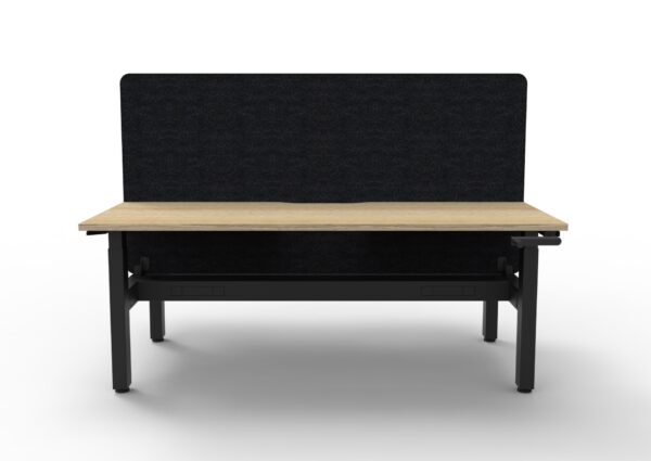 Boost Crank Back to Back Workstation with Screen and Cable Tray - Image 2