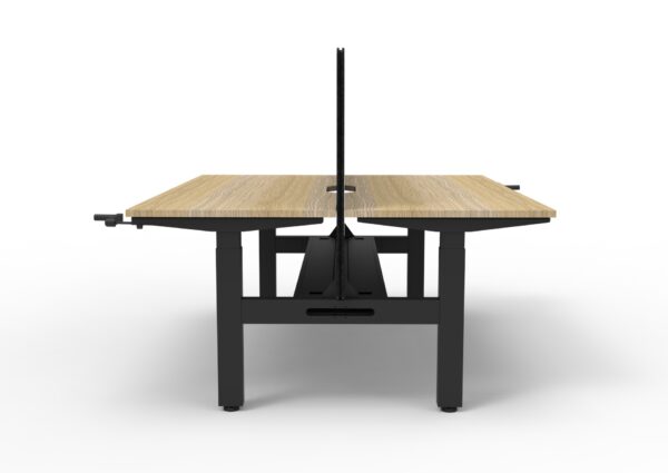 Boost Crank Back to Back Workstation with Screen and Cable Tray - Image 3