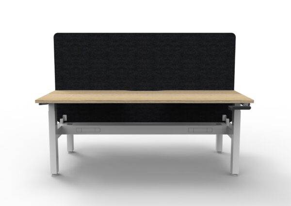 Boost Crank Back to Back Workstation with Screen and Cable Tray - Image 4