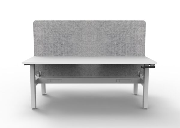 Boost Crank Back to Back Workstation with Screen and Cable Tray - Image 4
