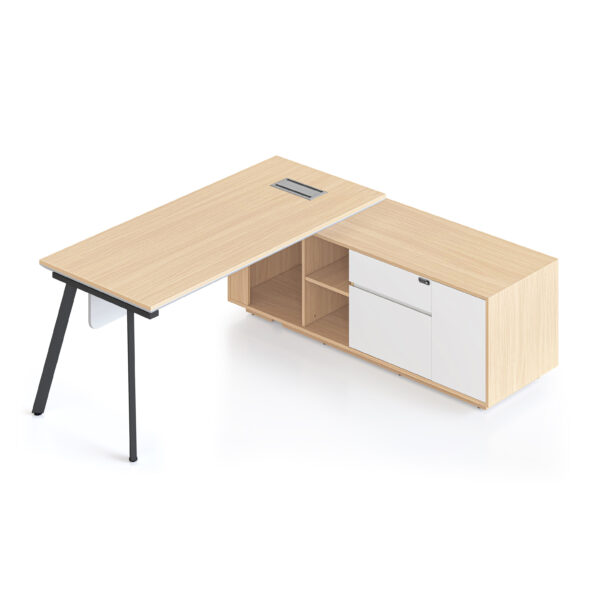Casa Executive Desk & Cabinet - Image 2