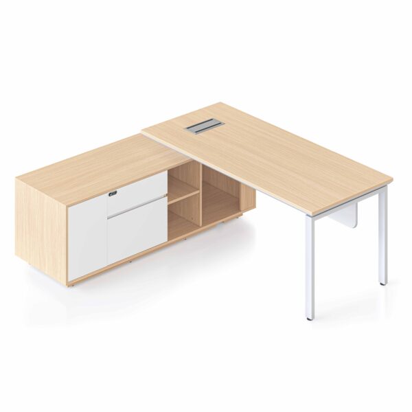 Casa Executive Desk & Cabinet - Image 5
