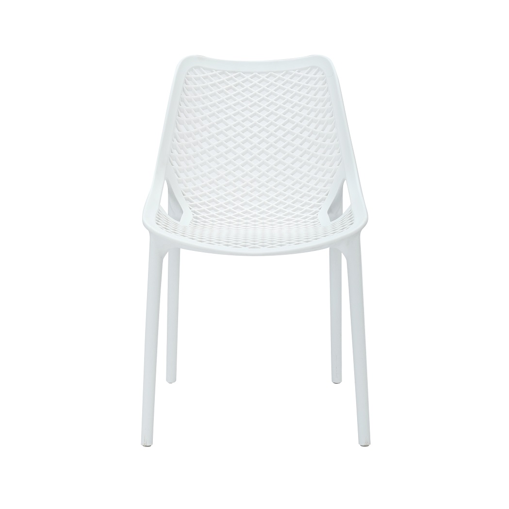 Rapidline Cast Chair – White | 150kg Rating | UV-Stabilised | 3-Year Warranty