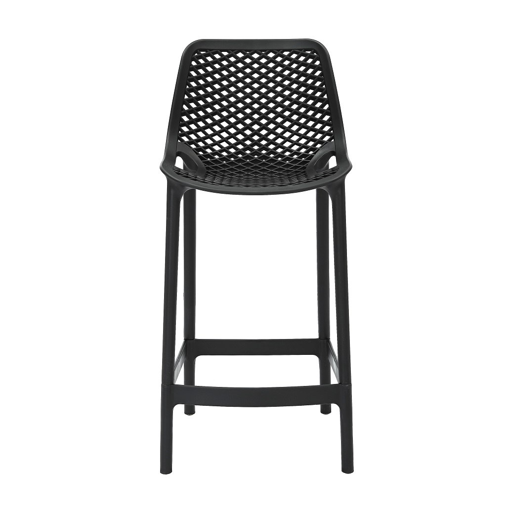 Rapidline Cast Stool 650mm – Black | 135kg Rating | UV-Stabilised | 3-Year Warranty