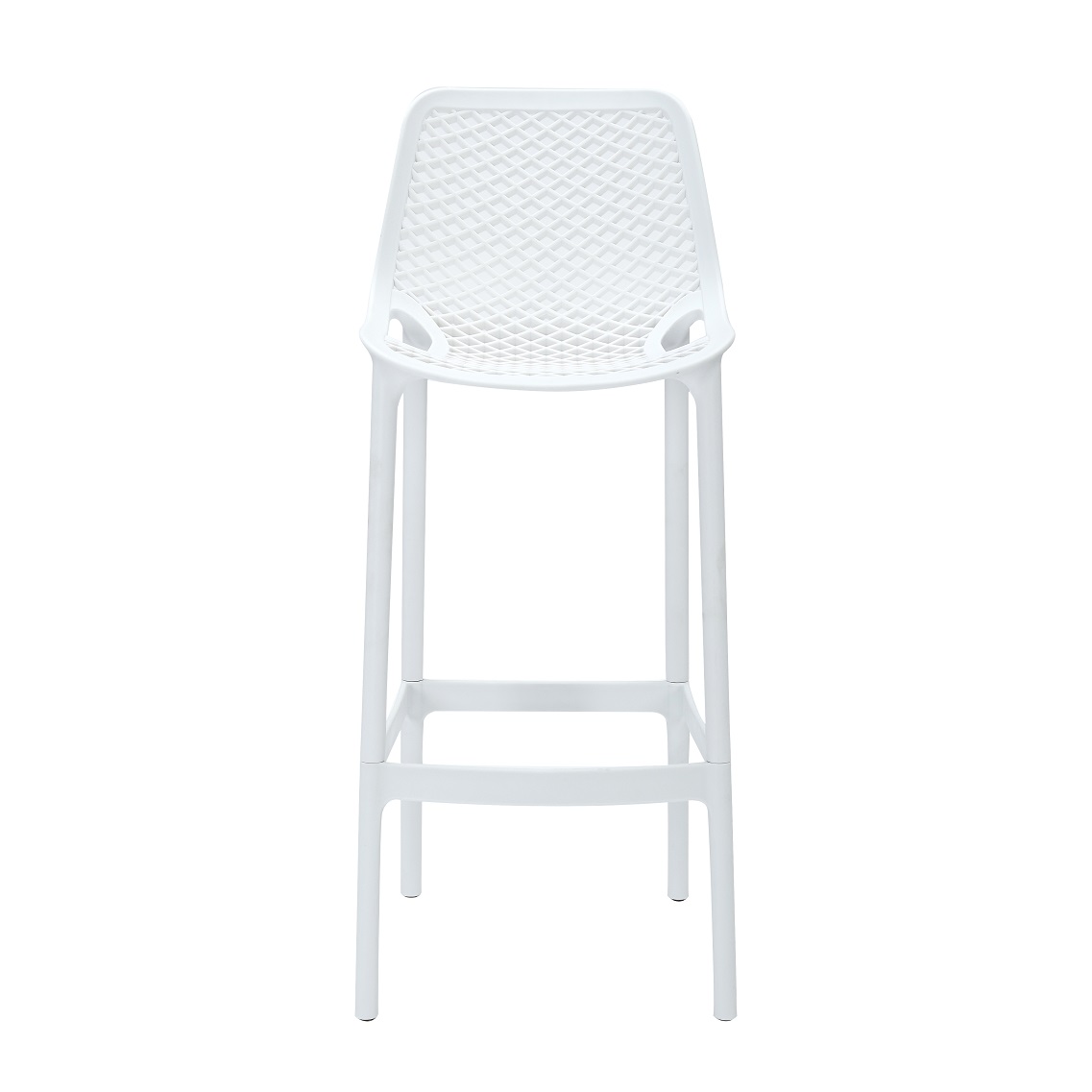 Rapidline Cast Stool 750H – White | 135kg Rating | 3-Year Warranty