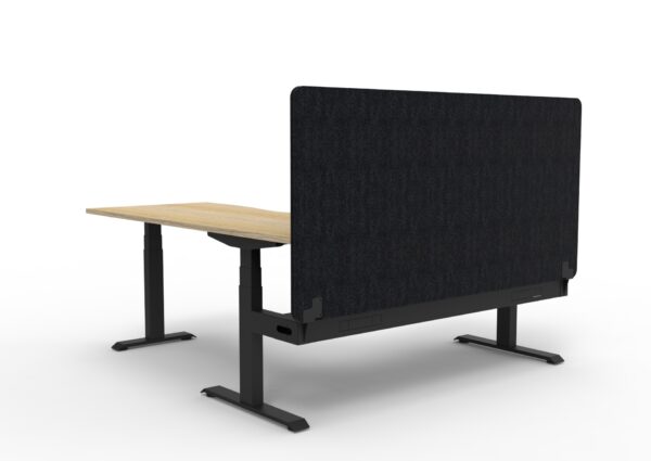 Boost Crank Corner Workstation with Screen and Cable Tray - Image 3