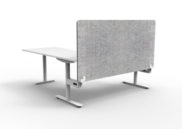 Halo Static Corner Workstation with Screen - Image 4
