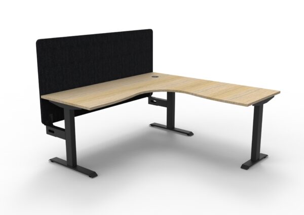 Boost Static Corner Workstation with Screen