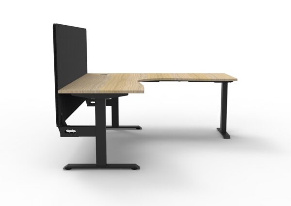 Boost Static Corner Workstation with Screen - Image 2