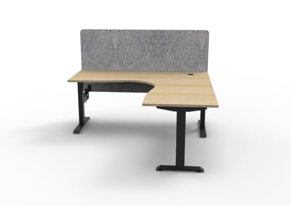 Boost Static Corner Workstation with Screen - Image 2