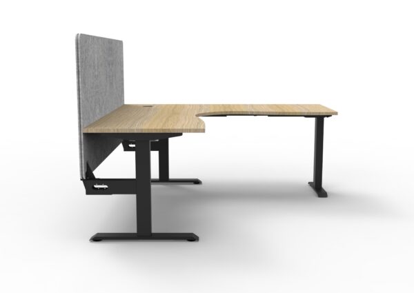Boost Static Corner Workstation with Screen - Image 3