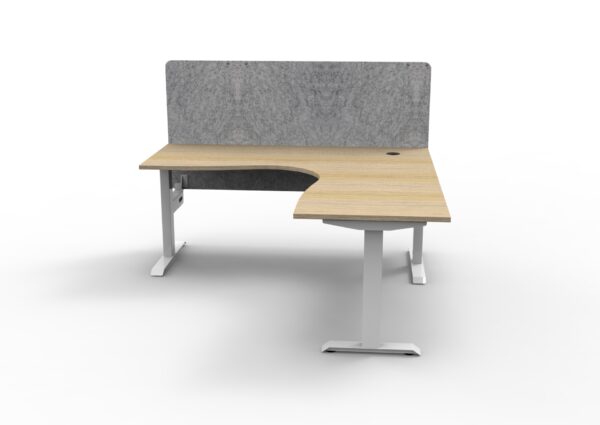 Boost Static Corner Workstation with Screen - Image 3