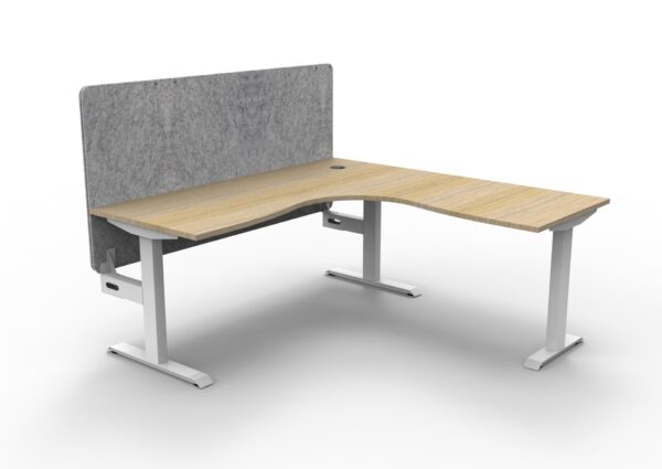 Boost Static Corner Workstation with Screen