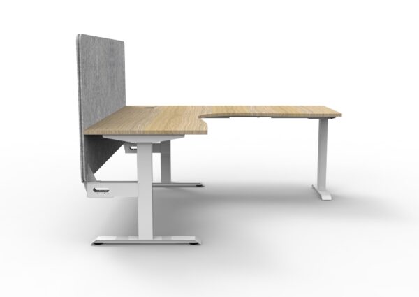 Boost Static Corner Workstation with Screen - Image 2