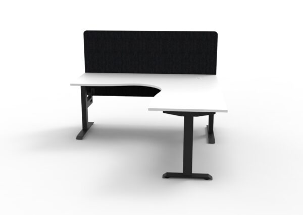 Boost Static Corner Workstation with Screen - Image 2