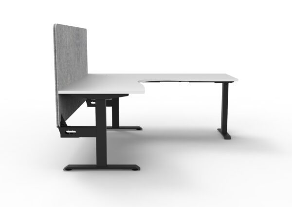 Boost Static Corner Workstation with Screen - Image 3