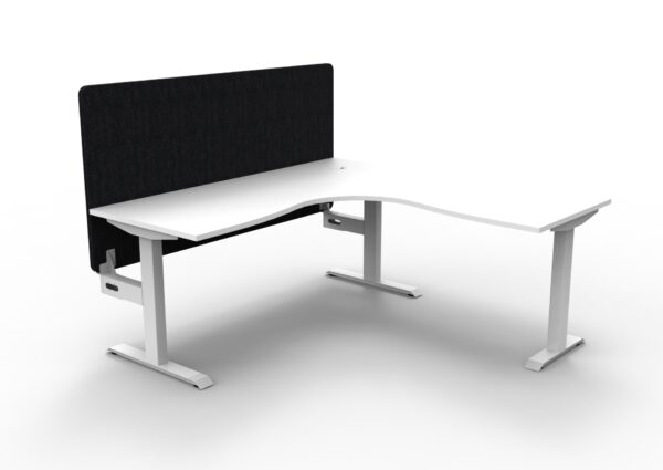 Boost Static Corner Workstation with Screen