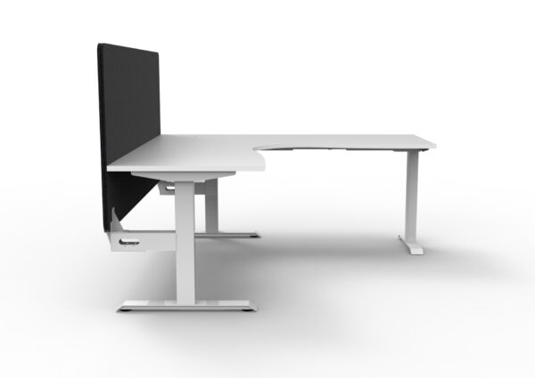 Boost Static Corner Workstation with Screen - Image 2