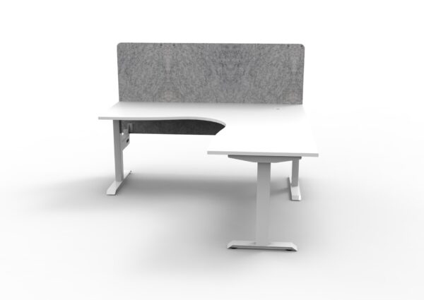 Boost Static Corner Workstation with Screen - Image 3