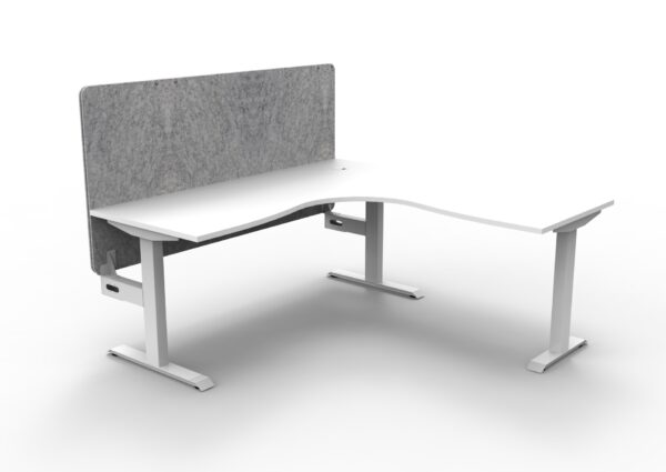 Boost Static Corner Workstation with Screen