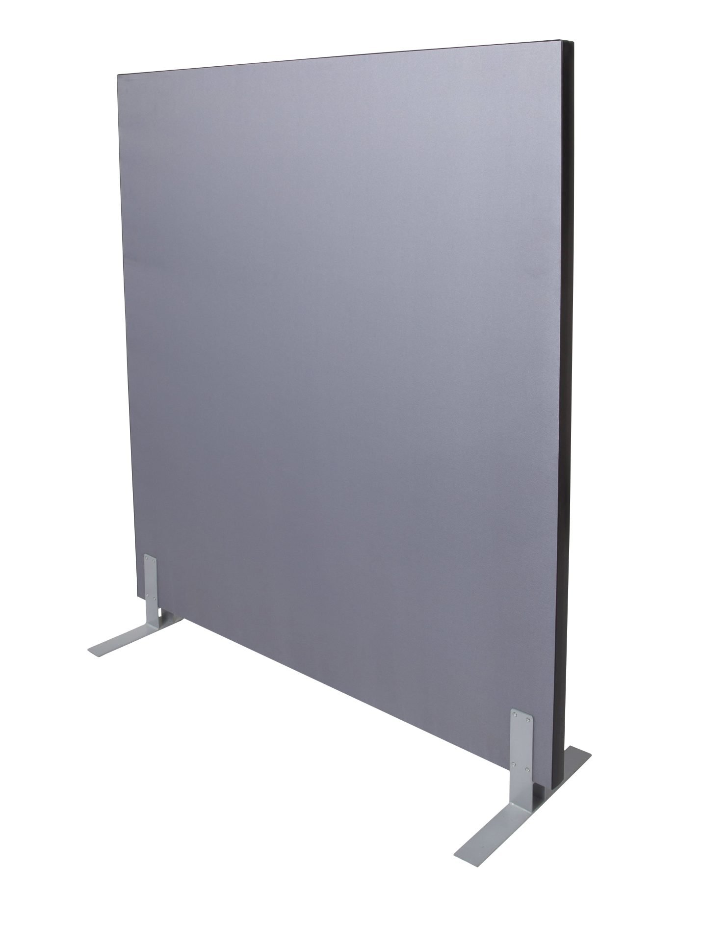 Rapidline Free-Standing Acoustic Screen – Grey Upholstery | 1800mm W × 1500mm H