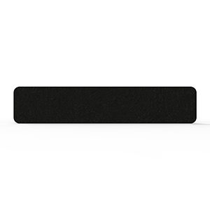 Rapidline Acouline Desk Mounted Screen – Coal 070 | 24mm × 1490mm × 300mm