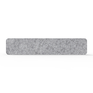 Rapidline Acouline Desk Mounted Screen – Flint 030 | 24mm × 1490mm × 300mm