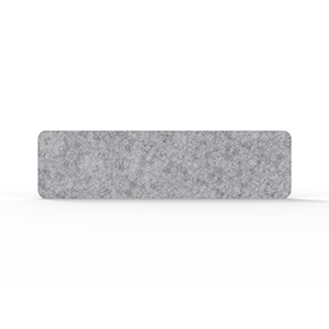 Rapidline Acouline Desk Mounted Screen – Flint 030, 24mm Thick, 1490mm W × 400mm H