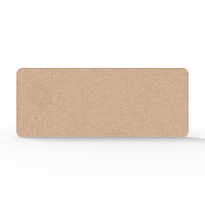 Acouline Desk Mounted Screen – Clay | 24mm x 1490mm x 600mm | Rapidline