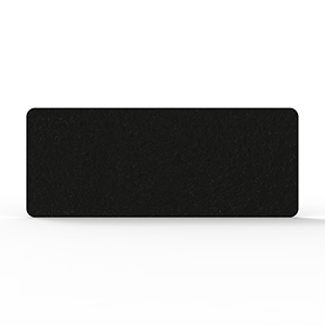 Acouline Desk Mounted Screen – 1490mm W × 600mm H × 24mm T | Coal 070 | Rapidline