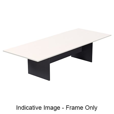 Rapidline Rapid Worker Boardroom Table Base – Ironstone | 3200 × 1200mm
