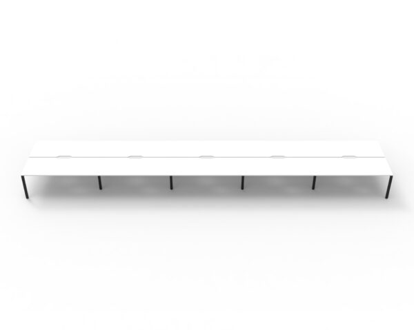 Infinity Back to Back Profile Leg Workstation - Image 7