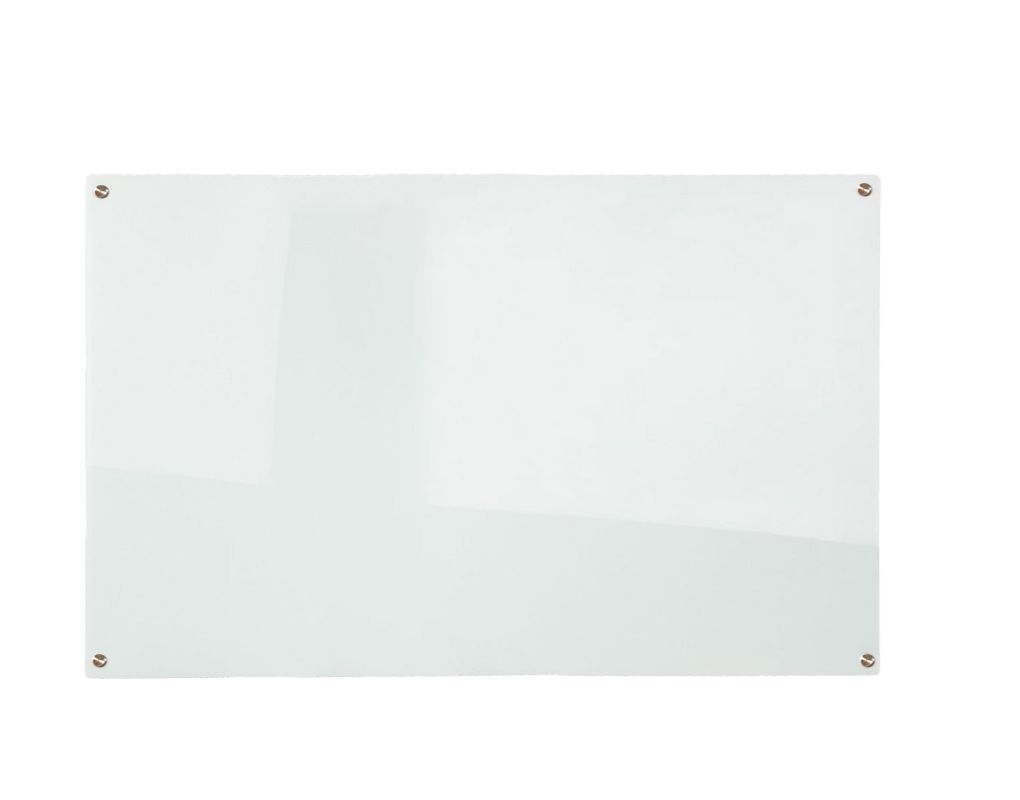 Rapidline Glass Writing Board – 1800mm W x 900mm H | 4mm Toughened Glass