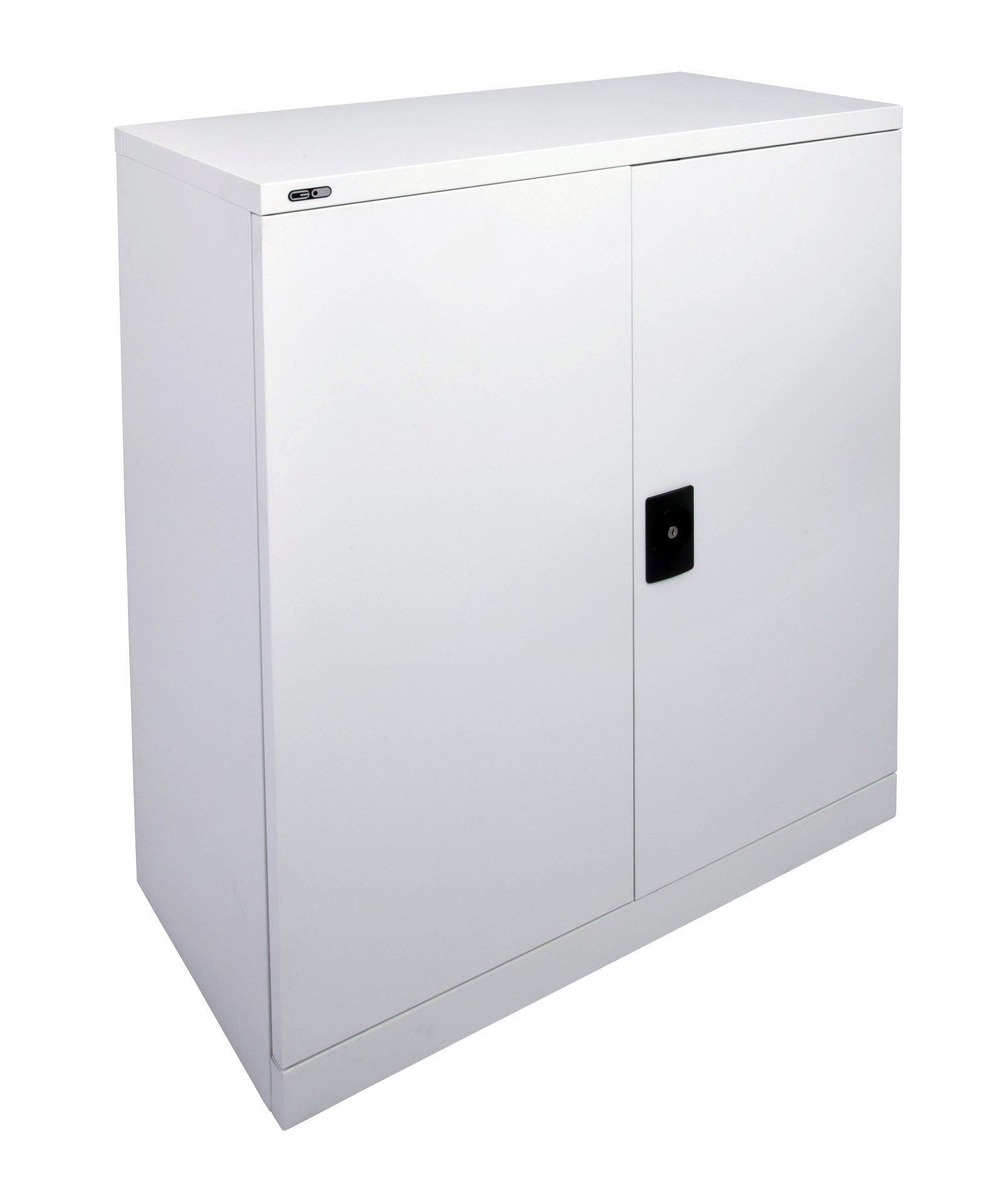 Rapidline Go Swing Door Cupboard – Silver Grey, 1015mm H x 910mm W x 450mm D, 180° Doors, Flush Lock, 10-Year Warranty