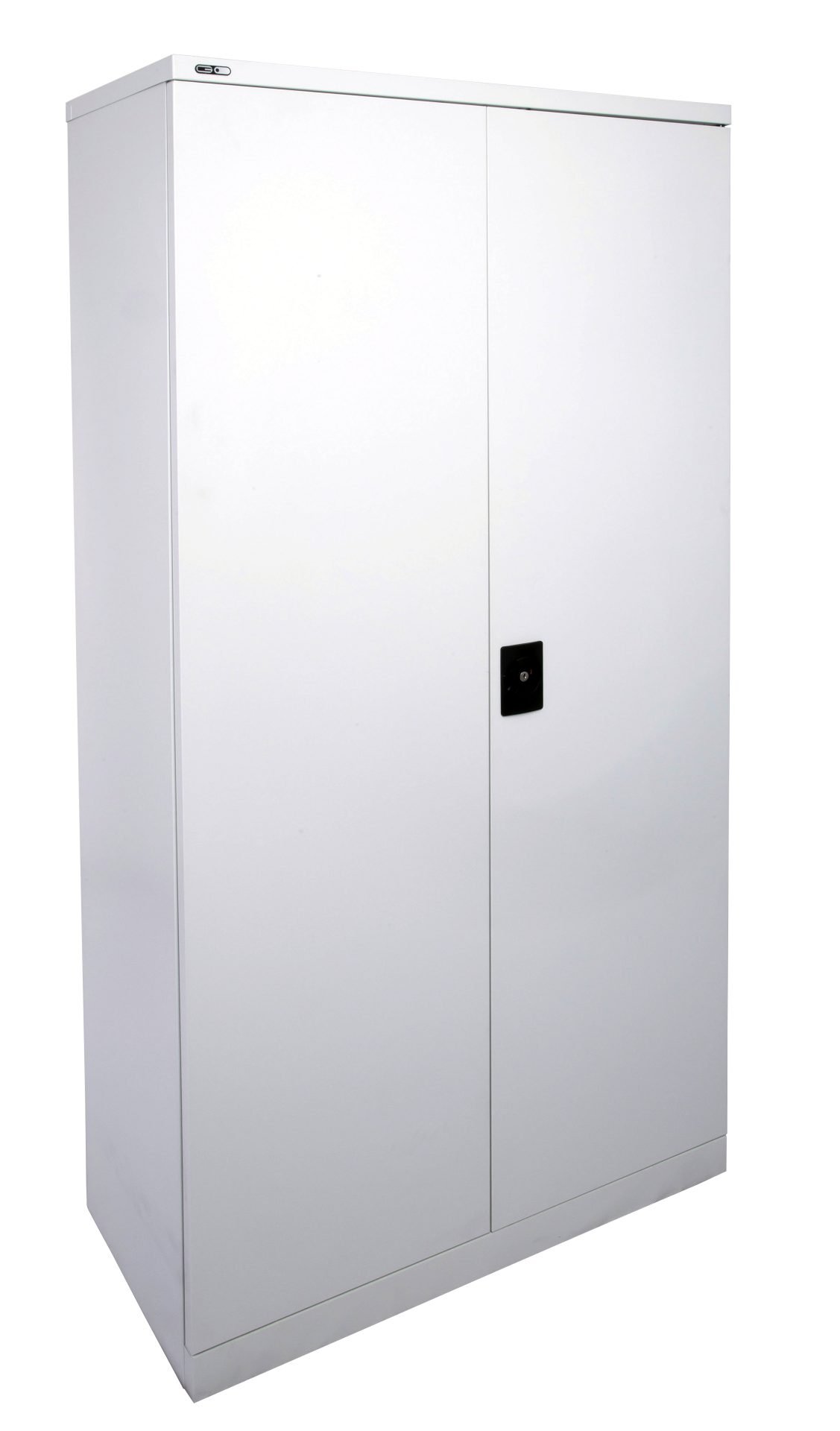 RAPIDLINE GO Swing Door Cupboard – 1830mm H × 910mm W × 450mm D – Silver Grey