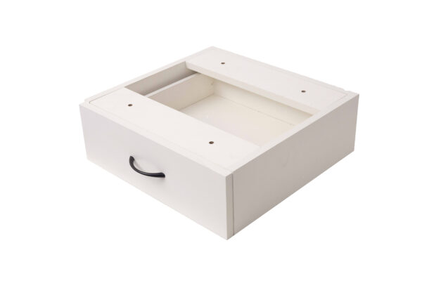 Rapid Vibe Single Personal Drawer - White - ON SALE