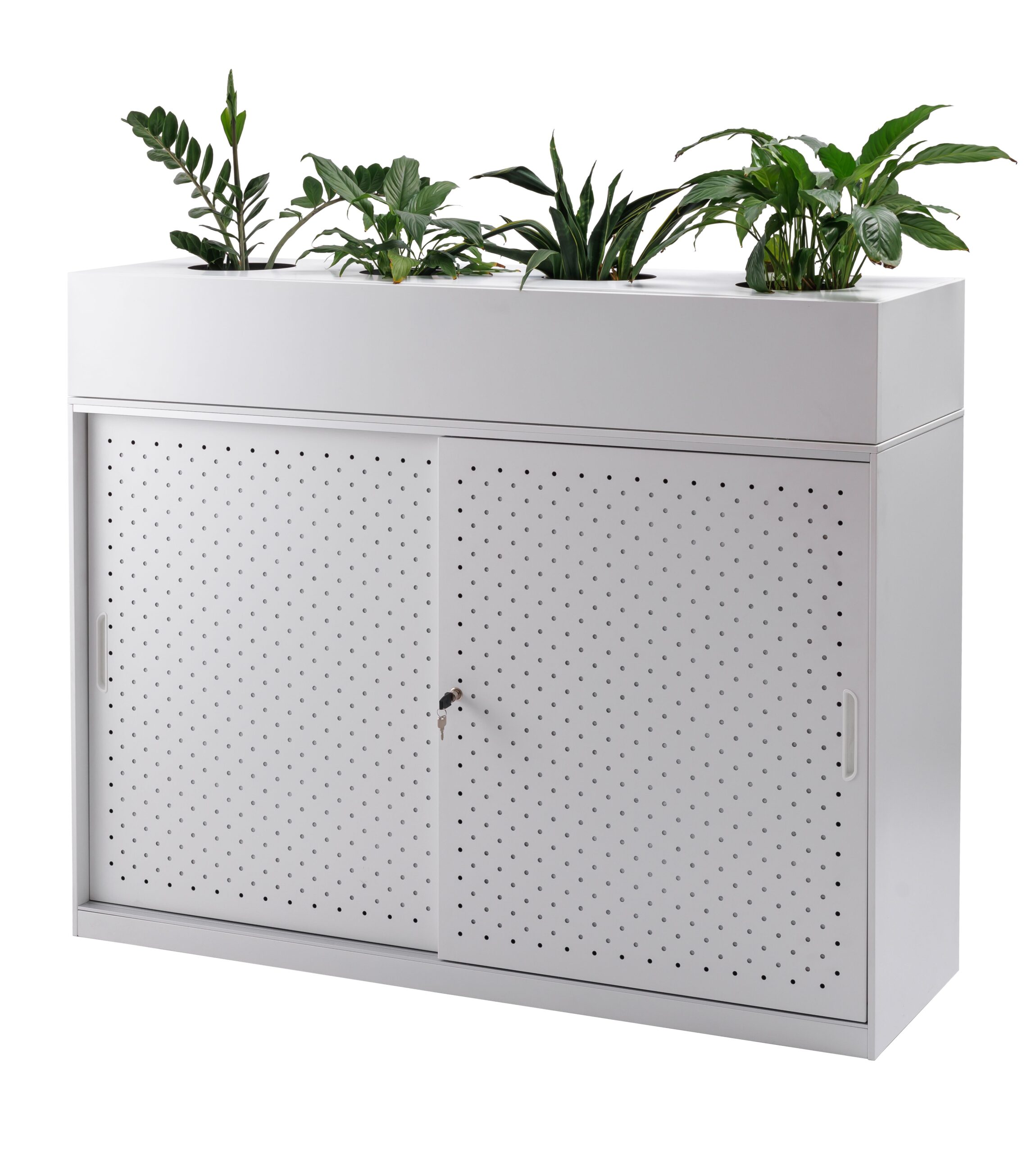 Rapidline Go Planter Box – 1500mm Wide, White