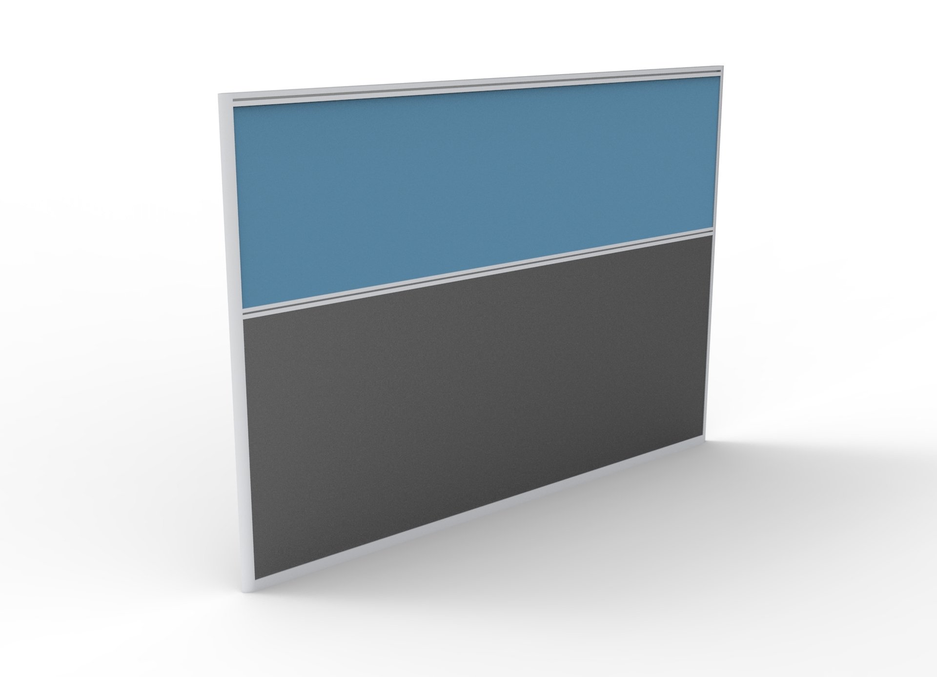 Rapidline 30mm Rapid Span Screen – 1800mm W × 1250mm H, Blue Upholstery