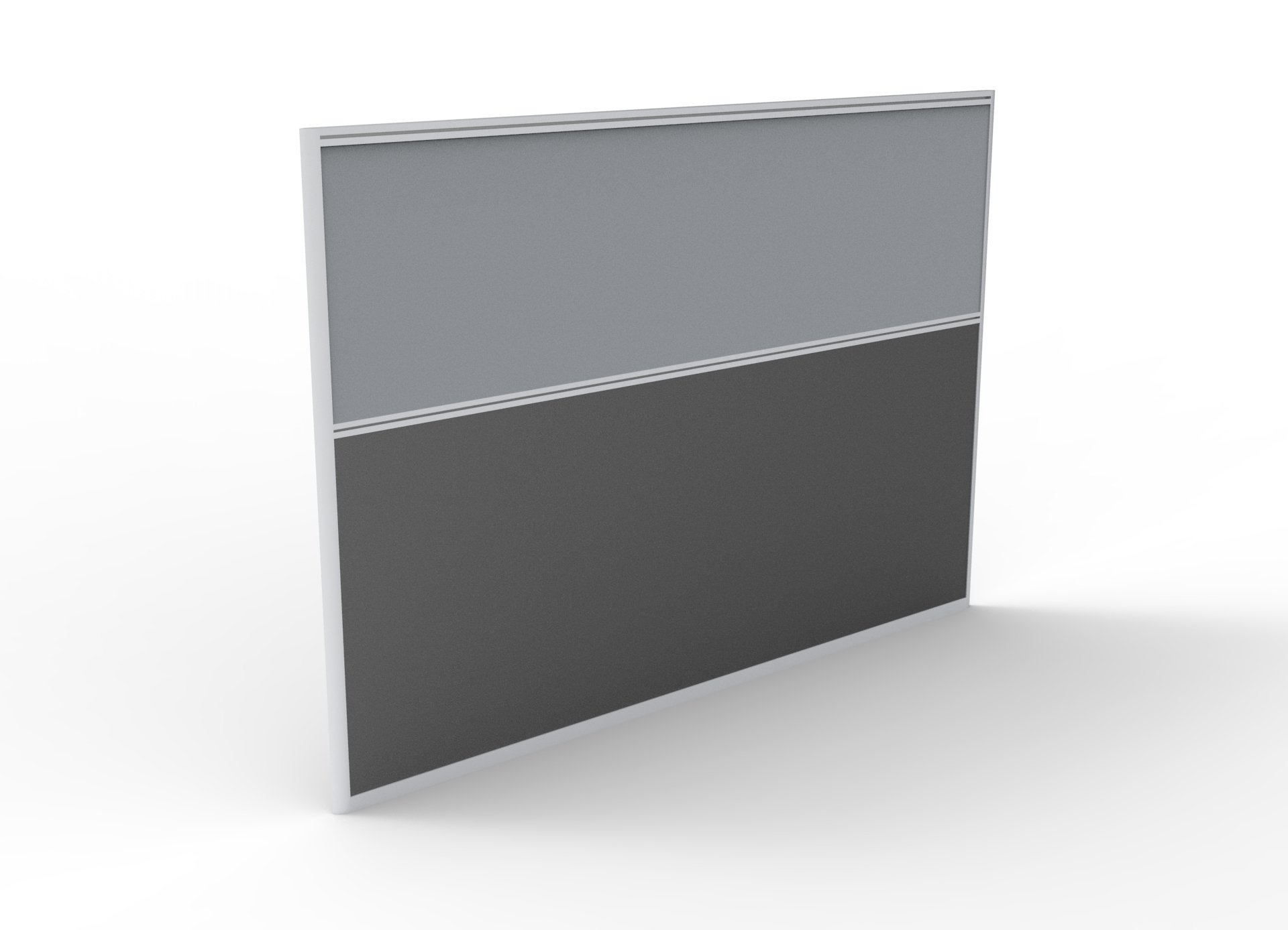 Rapidline 30mm Rapid Span Screen – 1800mm W × 1250mm H, Grey Upholstery