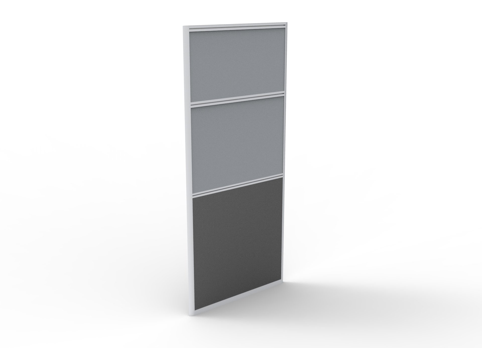 Rapidline Rapid Span Screen | 750 x 1650 x 30mm | Grey Upholstery | 5-Year Warranty